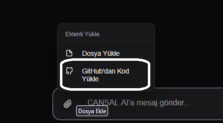 GitHub Kod Yükle